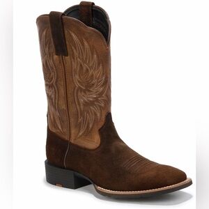 Ariat -Men's Tan and Brown Western Boots